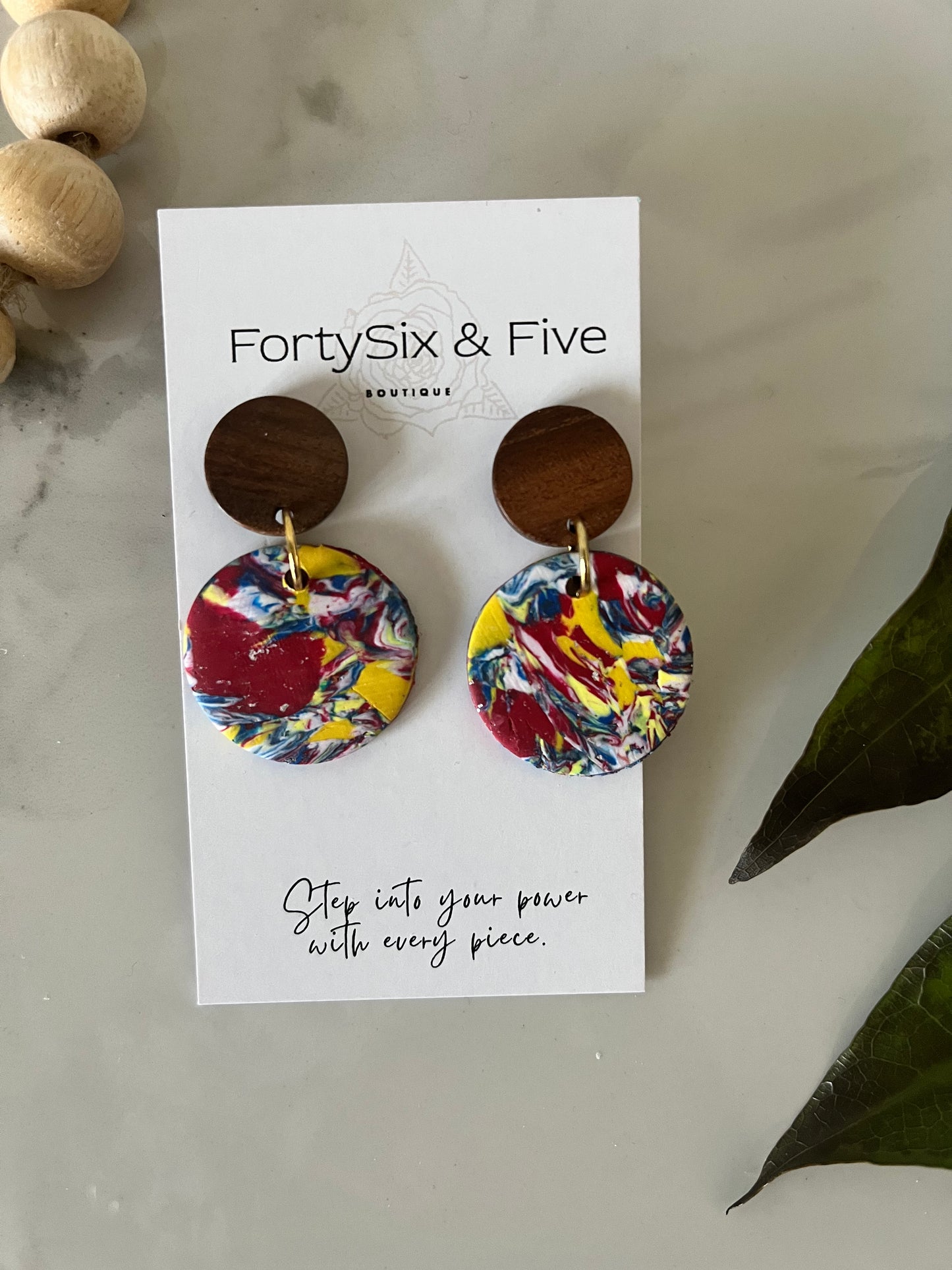 Junie Circle Earrings 1955