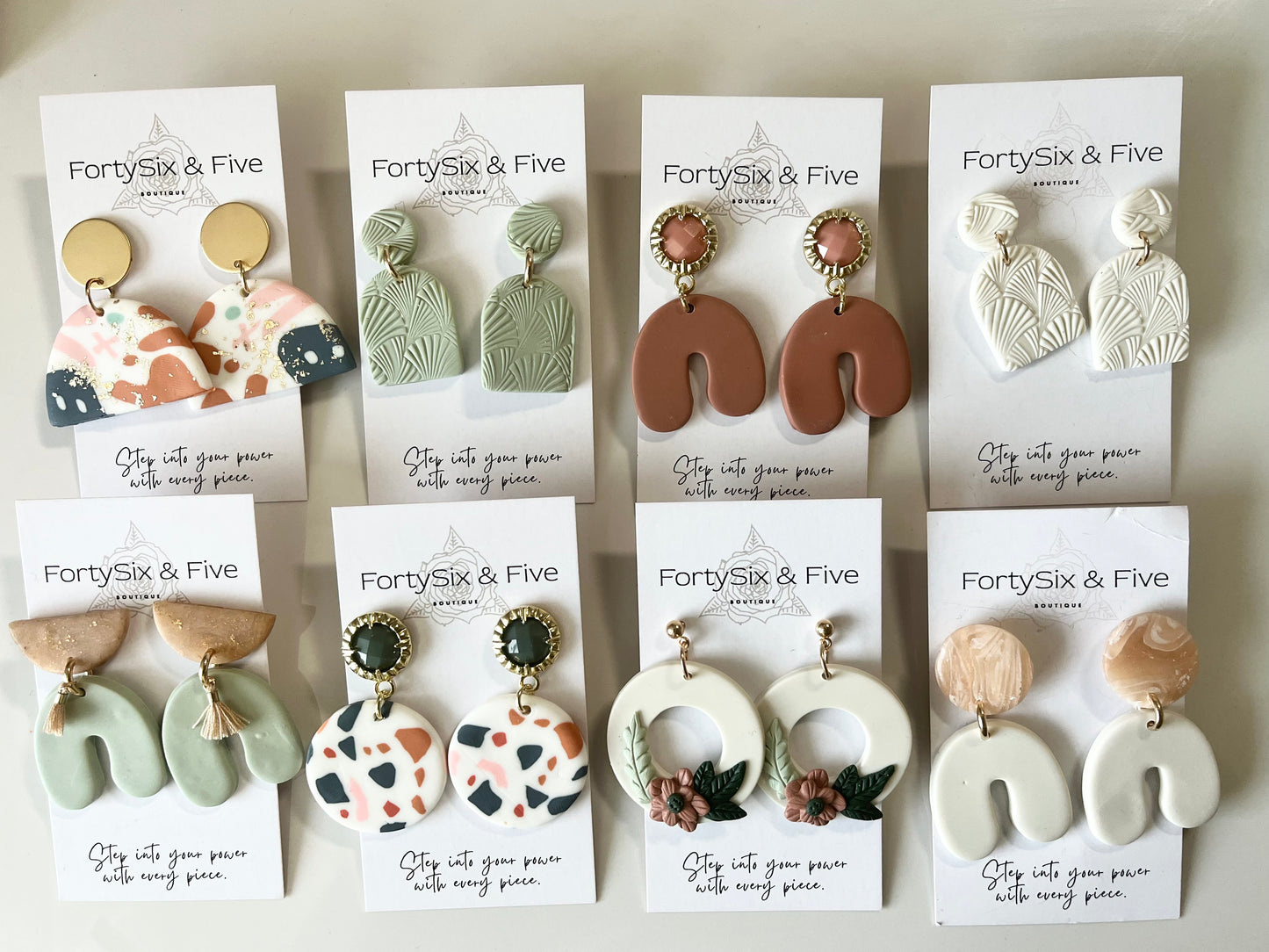 Neutral Moxie Earrings 1955