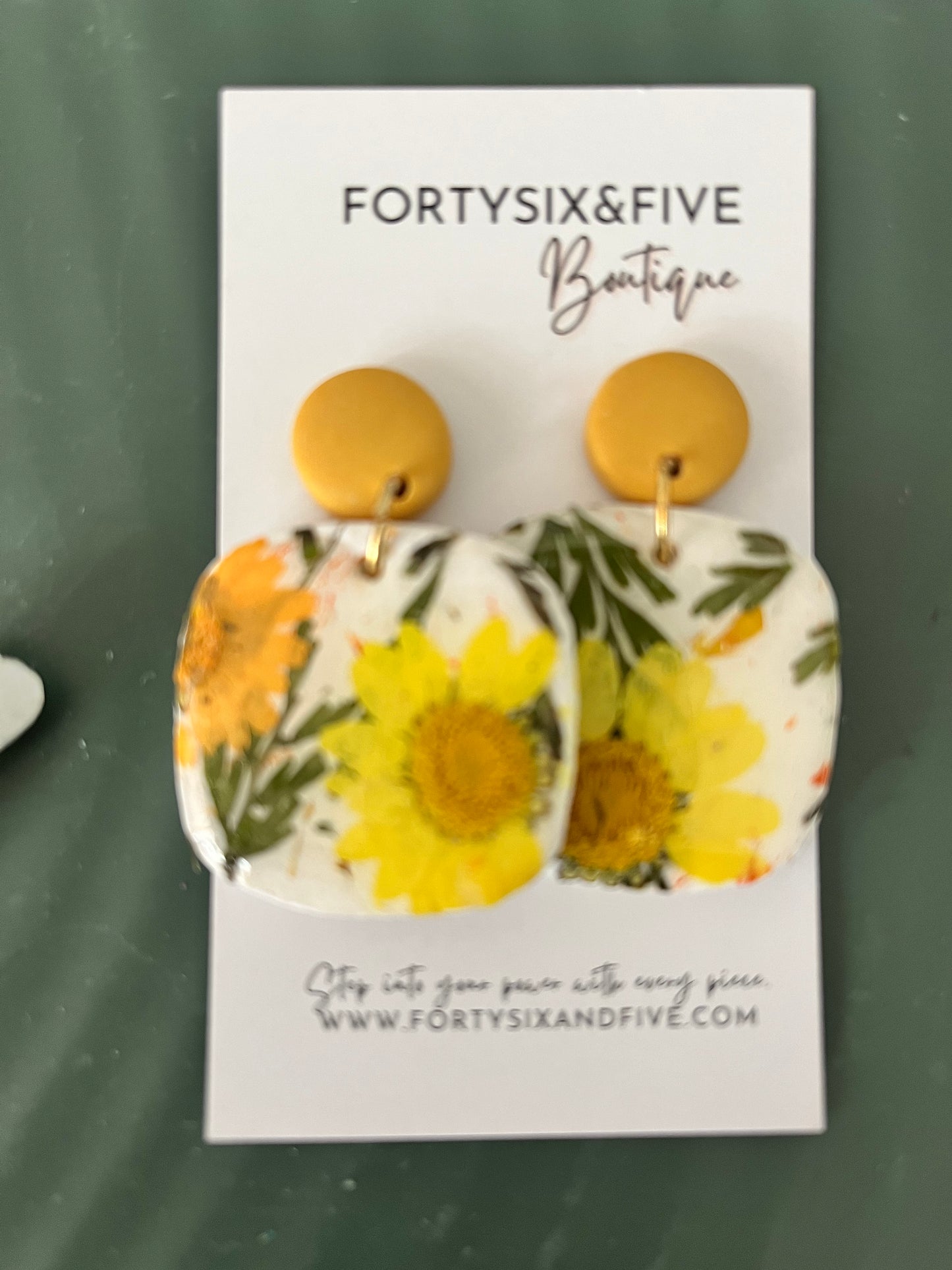 Flora Earrings 1955