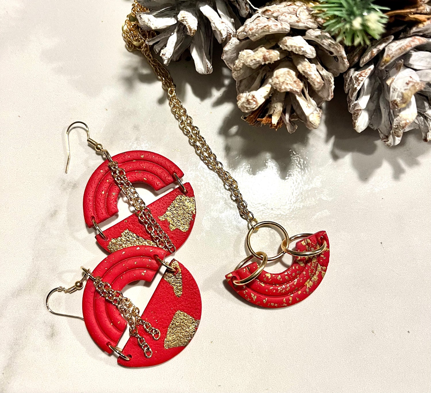 Twinning Pendant and Earring Collection