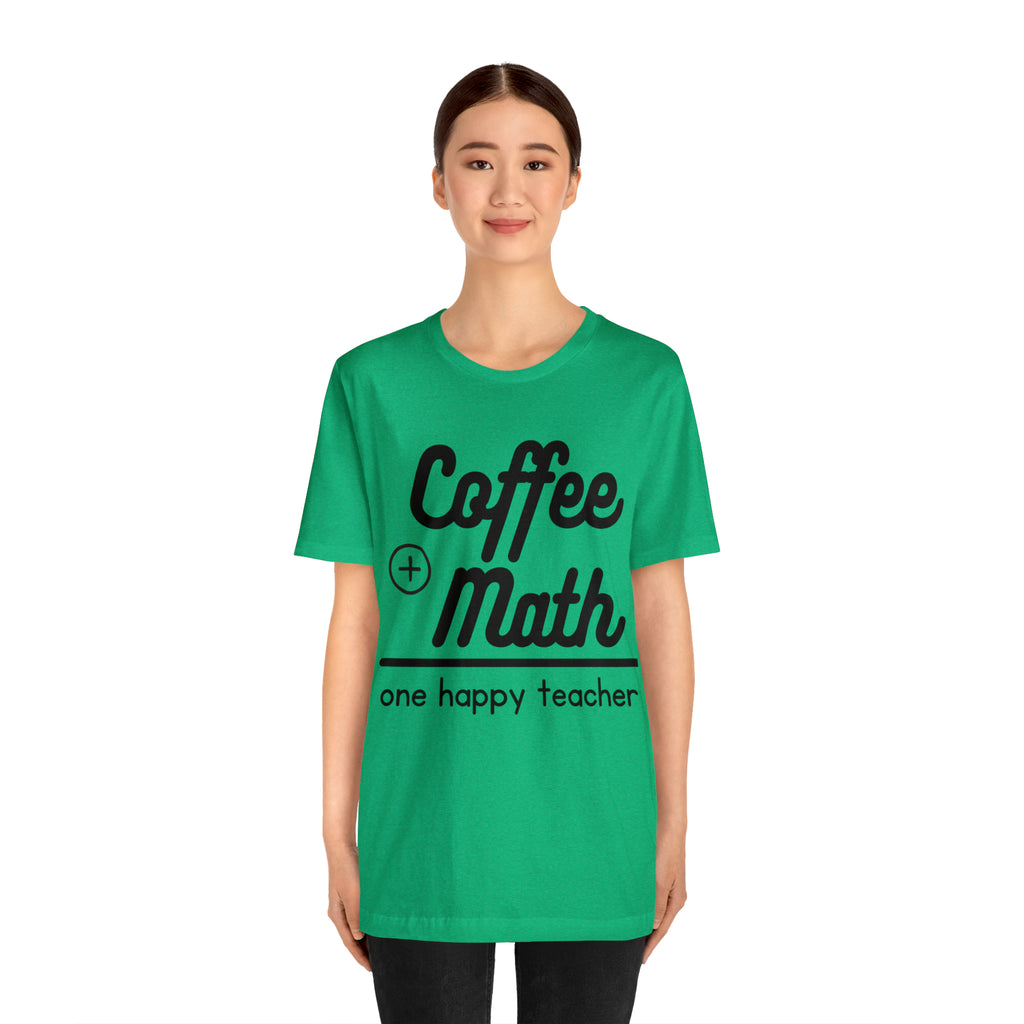 One happy math teacher Short Sleeve Tee