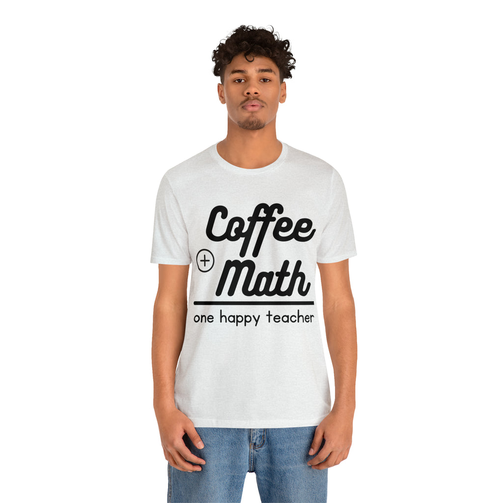 One happy math teacher Short Sleeve Tee