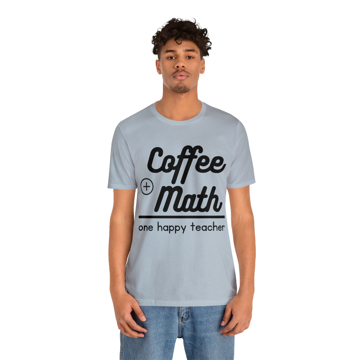 One happy math teacher Short Sleeve Tee