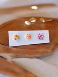 “Flora Vida” Studs Clay Earrings