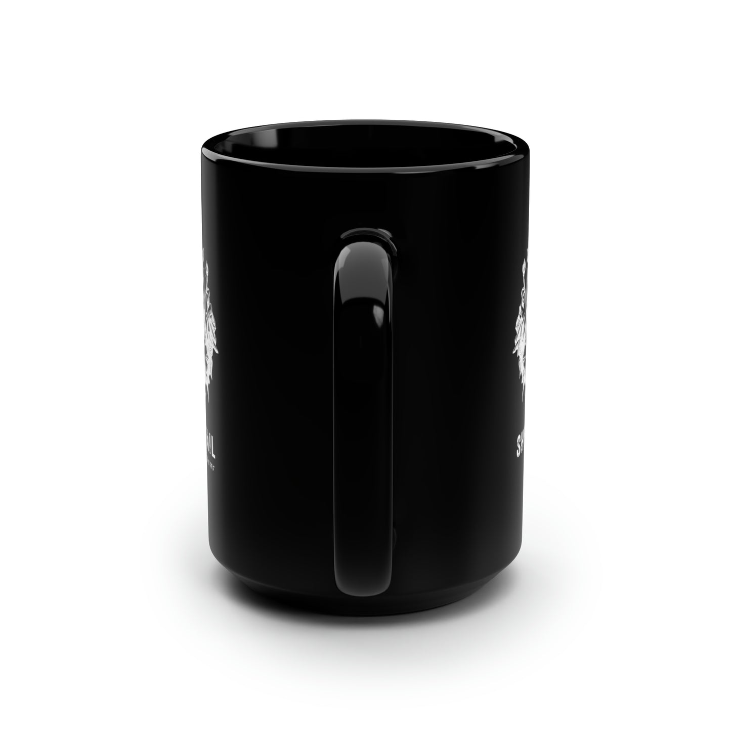 SHE WILL NOT FAIL 15 OZ MUG