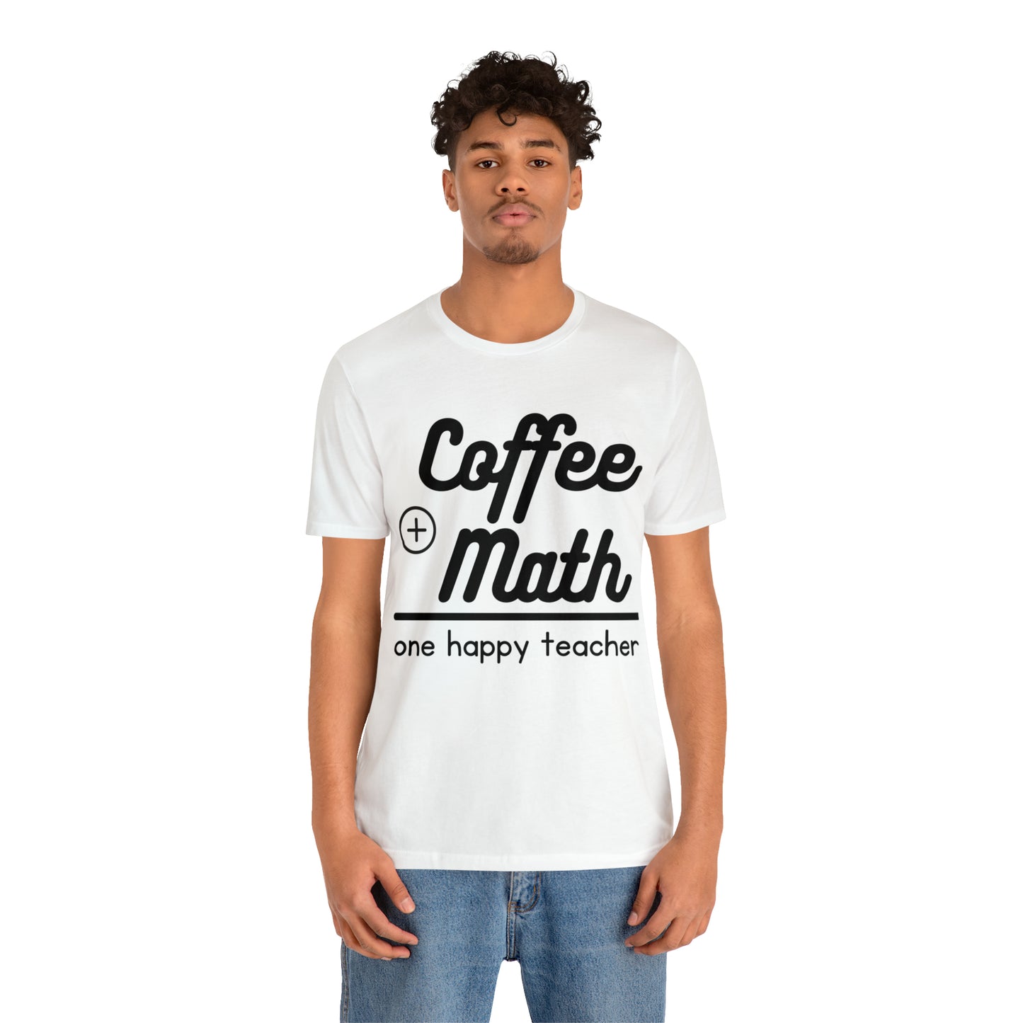 One happy math teacher Short Sleeve Tee