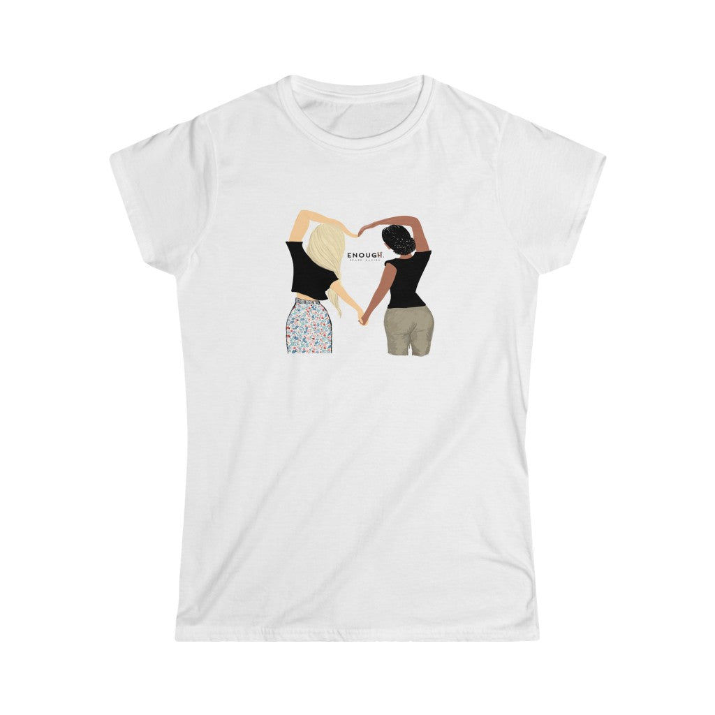 T-shirt ERASE RACISM Friends