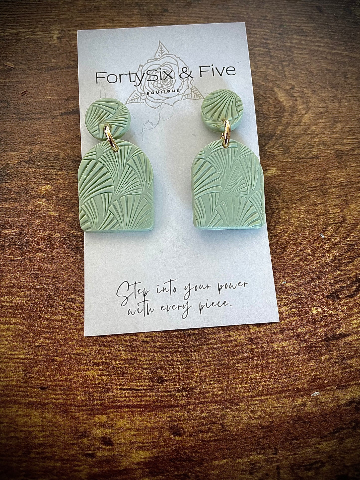 Mint Ada Earrings  1955